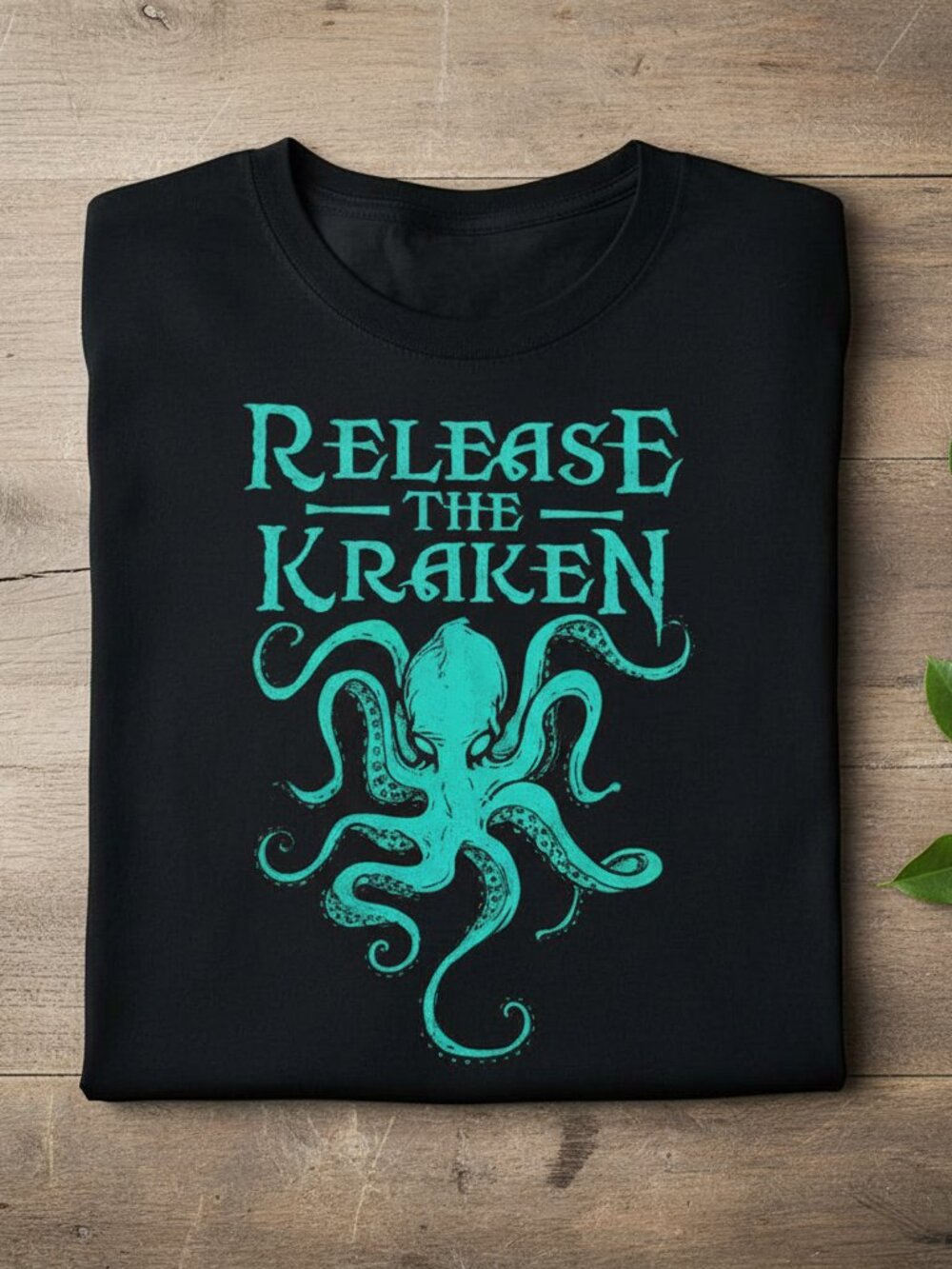 🐙 Release The Kraken Hockey Fan Graphic Tee 🖤